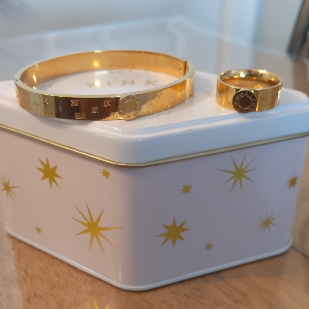 Bracelet and Ring Set
